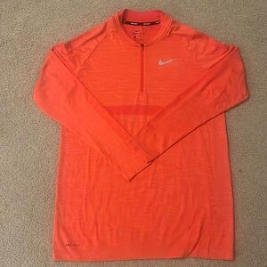 Mens Dri-fit 3/4 Zip - size medium
